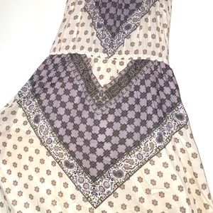 Lucky Brand Boho Maxi Dress, Size Small